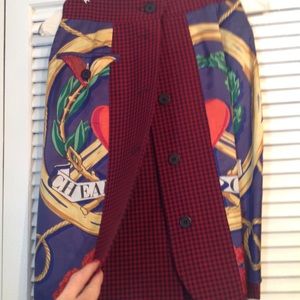 Gone 1/1 Xmas sale🎅🏼Vintage MOSCHINo skirt!